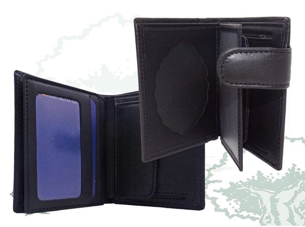 Cartera monedero España con chapa