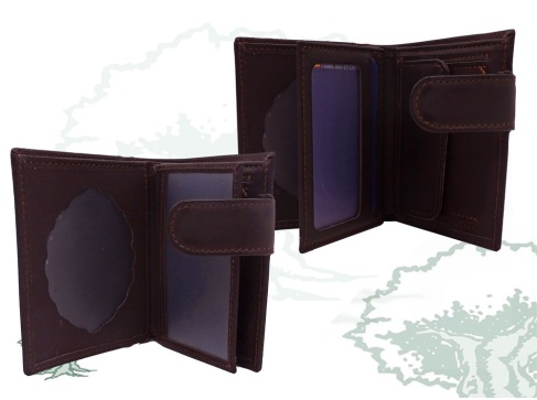 Cartera monedero con chapa con bandera de España