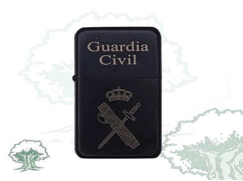 Encendedor Guardia Civil tipo zippo negro