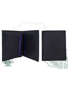 Cartera negra con chapa 2