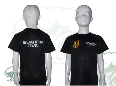 Camiseta técnica de niño GAR de la Guardia Civil