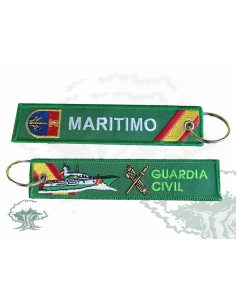Llavero Servicio Marítimo Guardia Civil bordado