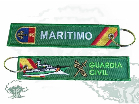 Llavero Servicio Marítimo Guardia Civil bordado