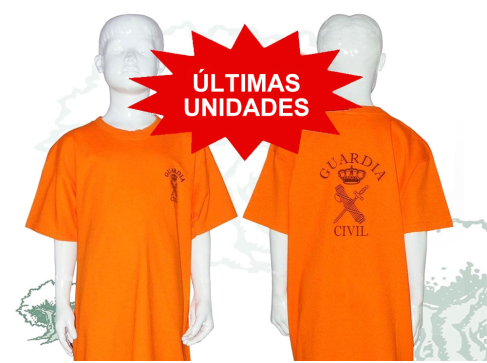 Camiseta Guardia Civil outlet de niño