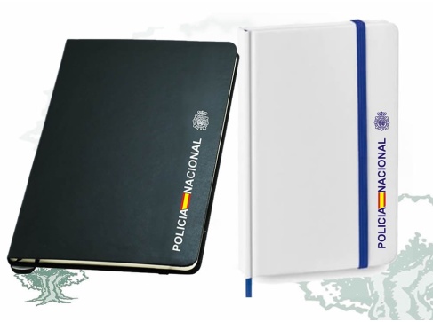 Libreta Policía Nacional con papel reciclado