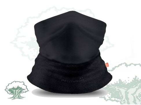 Braga polar Pentagon Neck Gaiter negra
