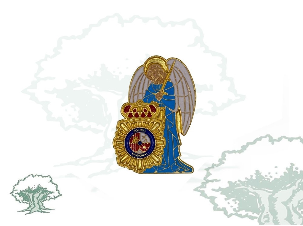 Pin Angel Custodio Policía Nacional