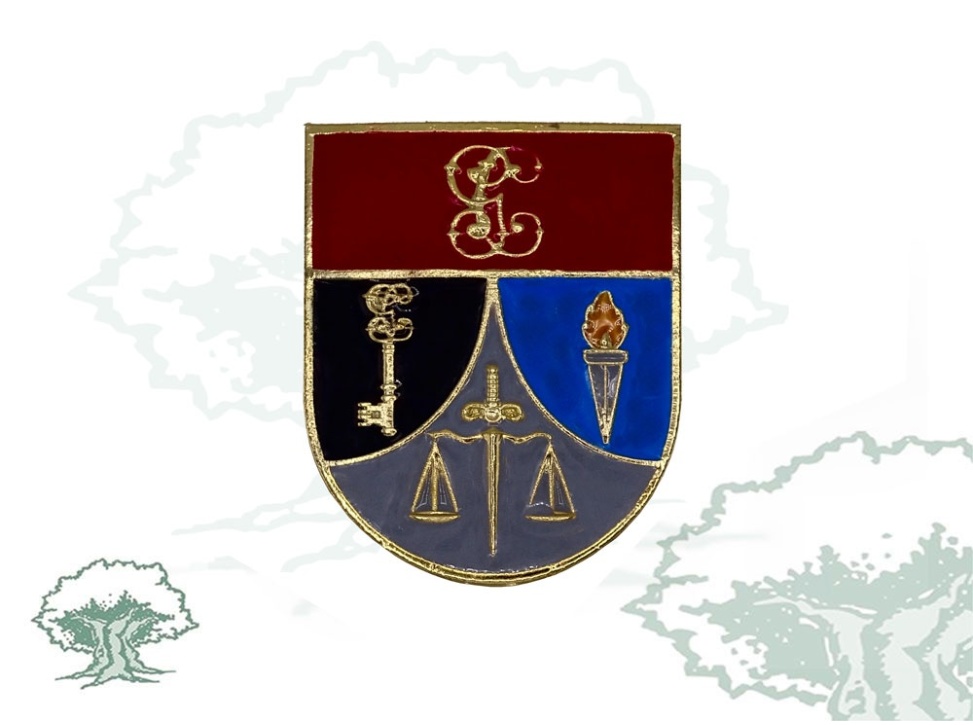 Distintivo de título Curso de Criminalística Guardia Civil