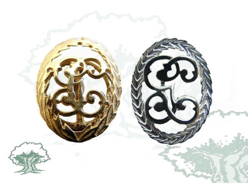 Solapero Guardia Civil de plata