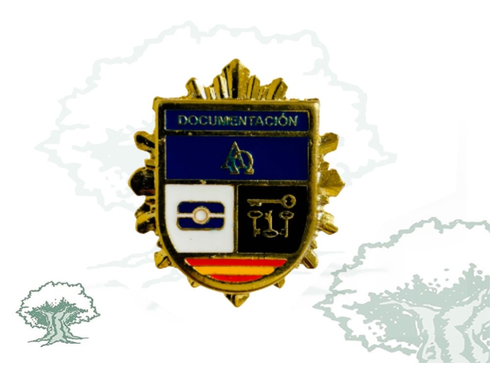 Distintivo de permanencia Documentación Policía Nacional