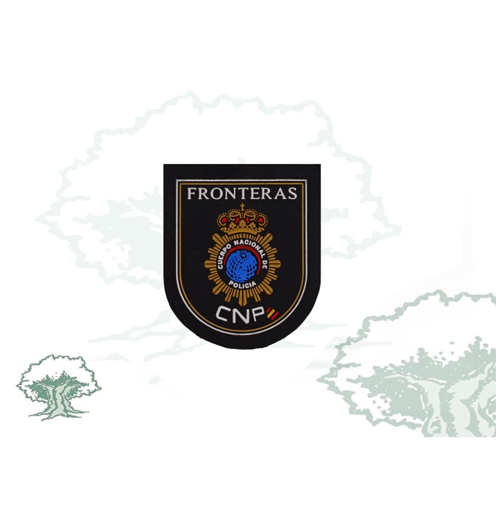 Parche Fronteras de la Policía Nacional miniatura