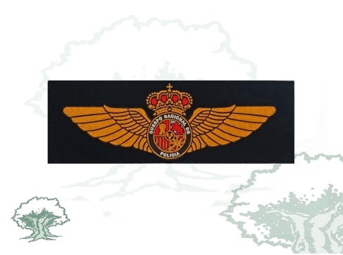 Parche Servicio de Medios Aéreos Policía Nacional rectangular