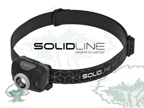 Linterna Led Lenser Solidline SH2 de 200 lumenes frontal