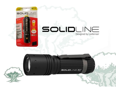 Linterna Led Lenser Solidline ST7 de 400 lúmenes