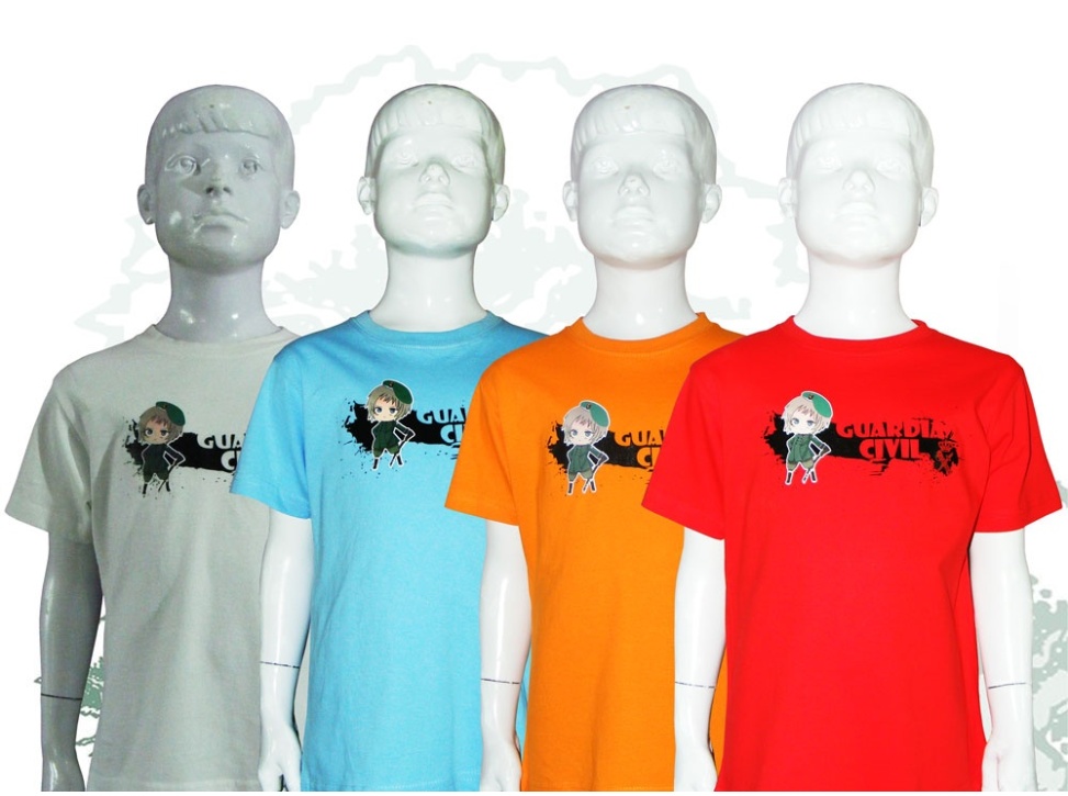 Camiseta Guardia Civil liquidacion de niña