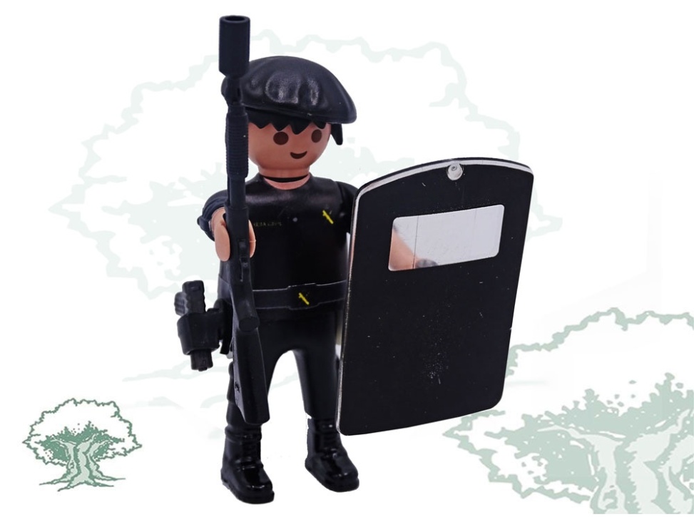 Muñeco articulado GRS Guardia Civil