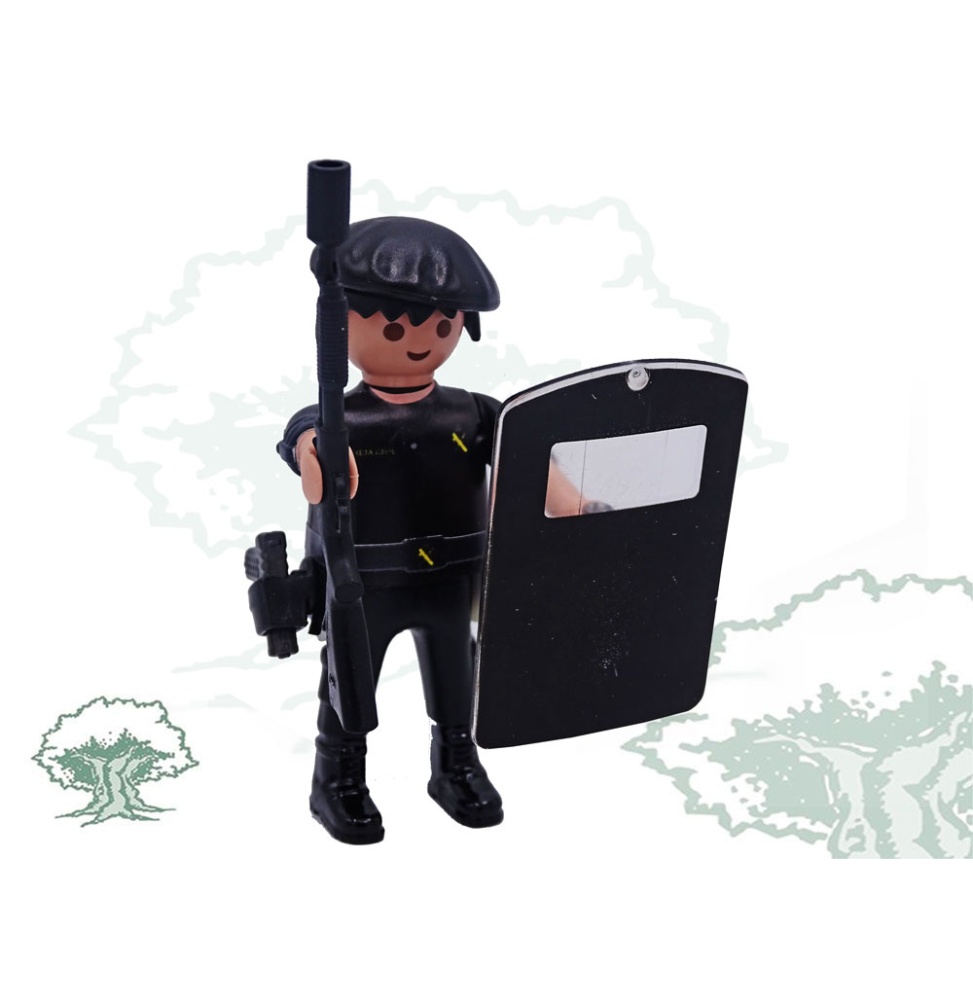 Playmobil personalizado Guardia Civil uniforme con tricornio hombre