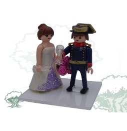 Muñeco articulado boda Guardia Civil