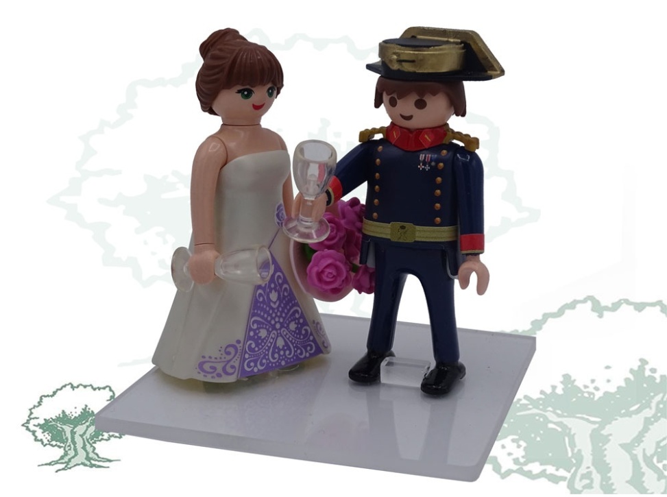 Muñeco articulado Guardia Civil boda