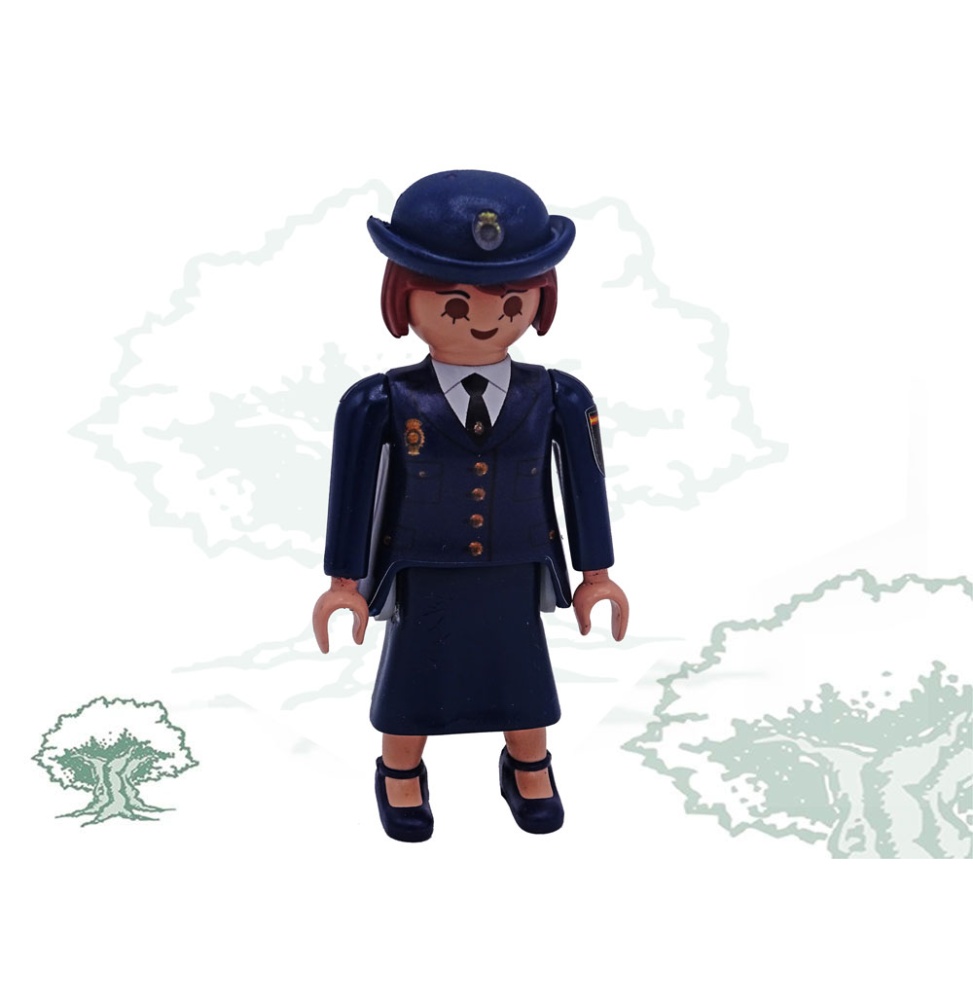 Muñeco articulado mujer Policía Nacional de Gran Gala