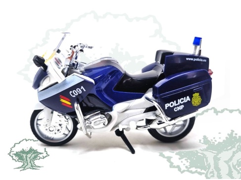 Moto Policía Nacional de juguete