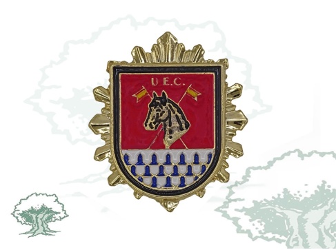 Distintivo de permanencia UEC de la Policía Nacional