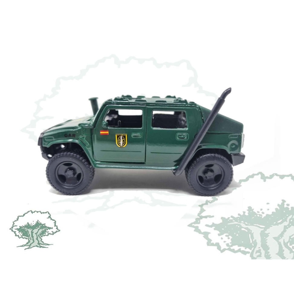 Vehículo GAR de la Guardia Civil de juguete
