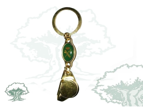 Llavero con tricornio de la Guardia Civil