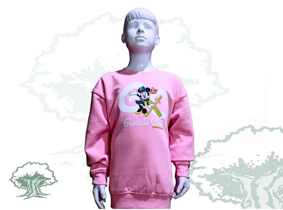 Sudadera de niña Guardia Civil