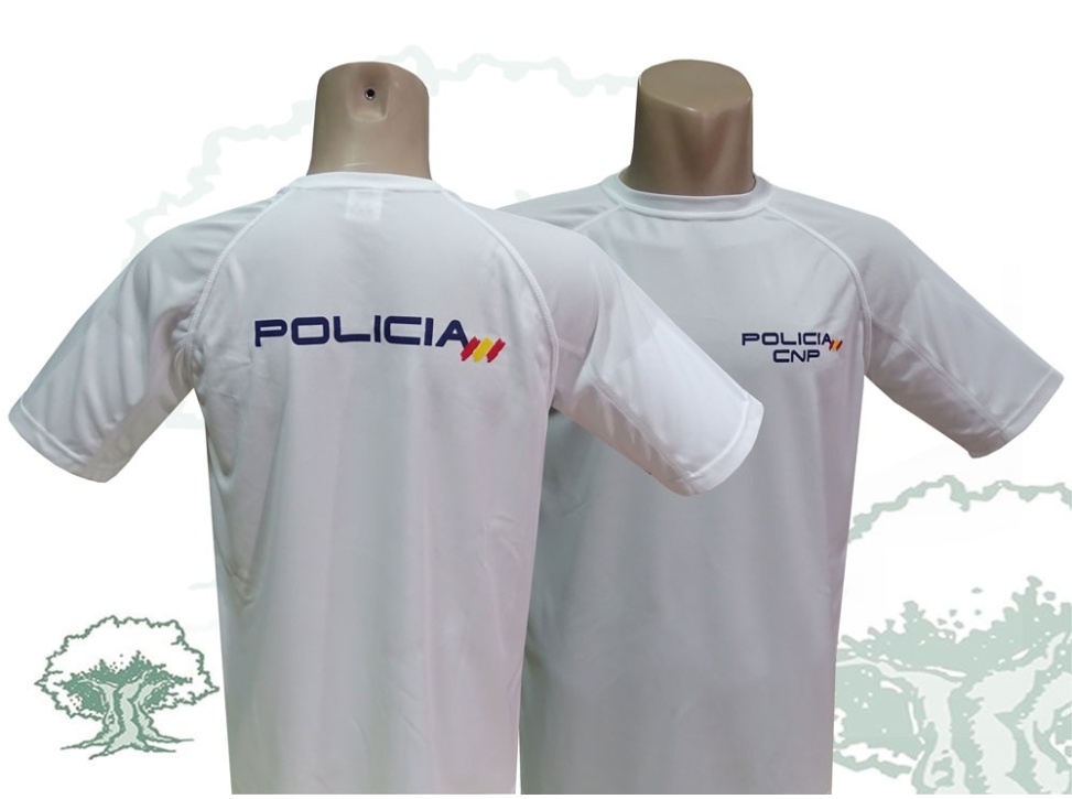 Camiseta Policía Nacional varios colores