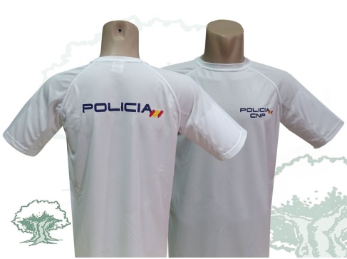 Camiseta Policía Nacional varios colores