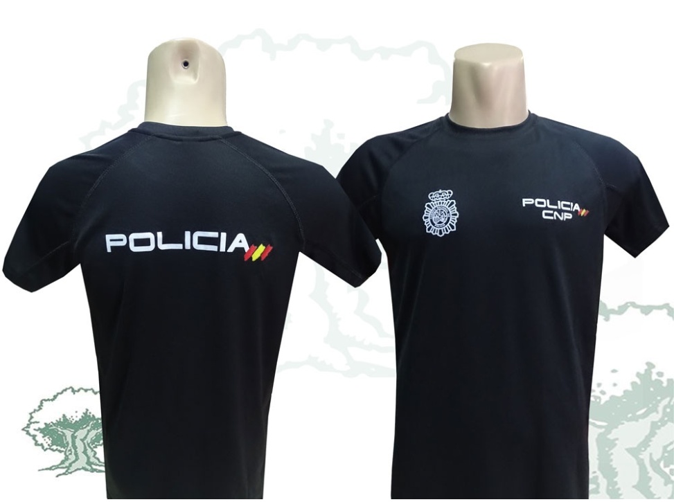 Camiseta Policía Nacional varios colores
