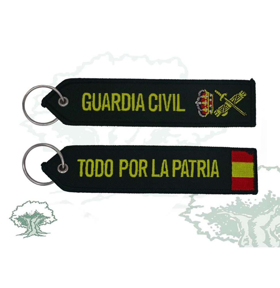 Llavero Guardia Civil Todo por la Patria