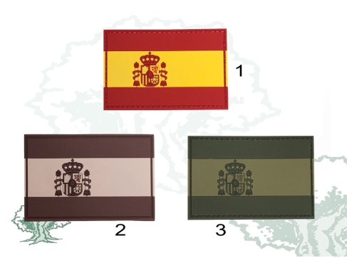 Parche bandera España varios modelos