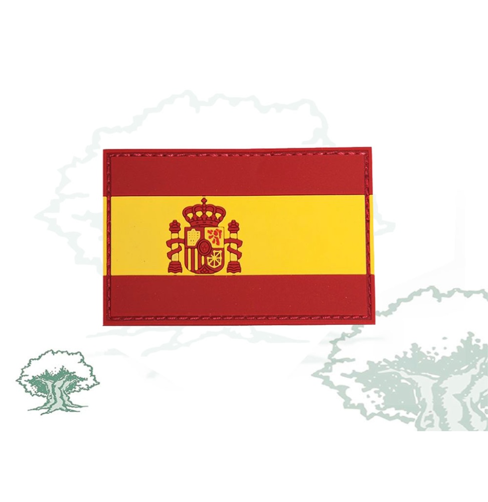 Parche de PVC con la bandera de España, ¡marca estilo!