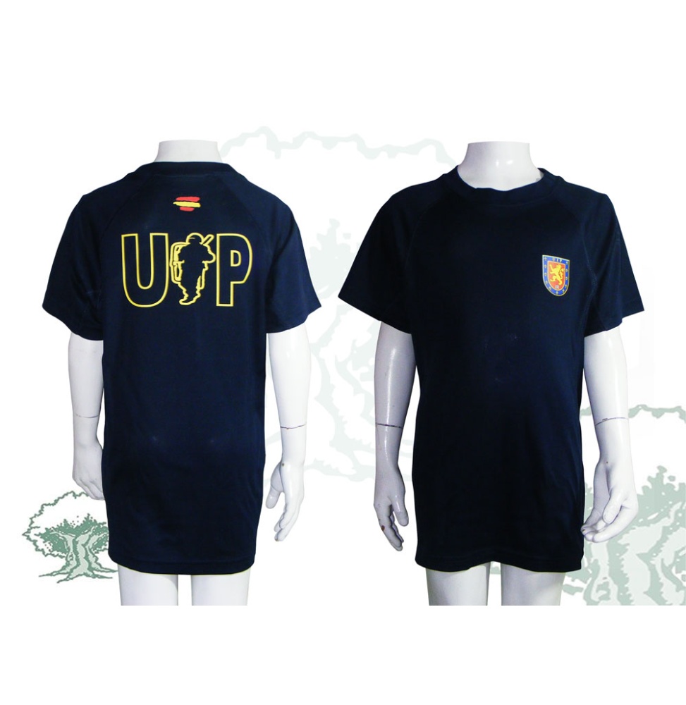 Camiseta UIP de la Policía Nacional