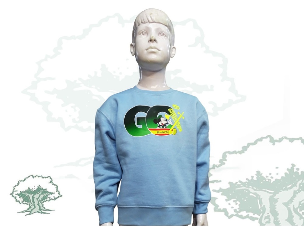 Sudadera de niña Guardia Civil