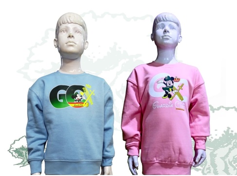 Sudadera de niña Guardia Civil