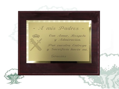 Metopa dedicatoria Guardia Civil