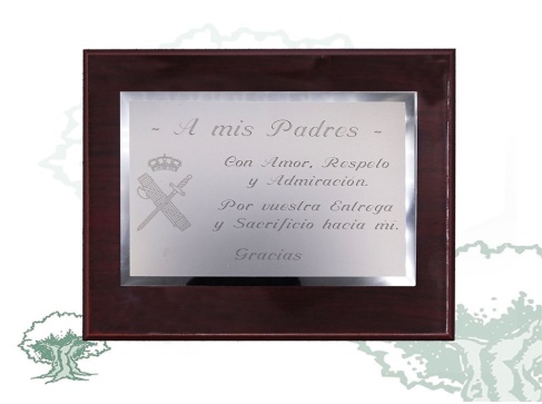 Metopa dedicatoria Guardia Civil