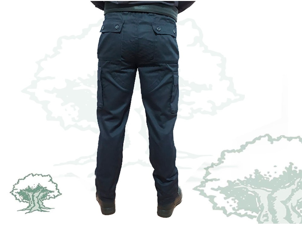 Pantalón de campaña sin goma