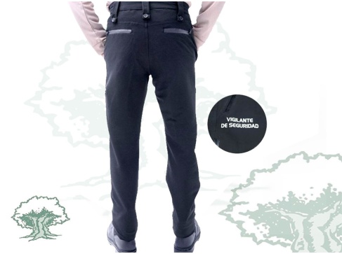Pantalón Vigilante de Seguridad bielástico Softshell