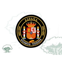 Pegatina Escudo Constitucional España somos todos