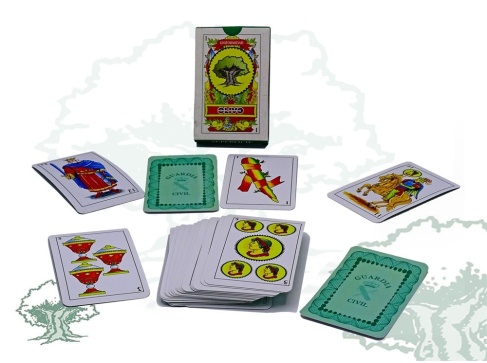 Baraja de cartas Guardia Civil