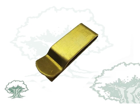 Pinza sujeción para placa Policia Nacional