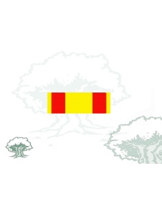 Pasador Cruz Mérito Naval distintivo amarillo Rodmen escalable