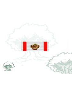 Pasador Gran Cruz Mérito Aeronautico distintivo blanco Rodmen escalable