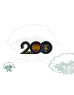 Pin 200 aniversario Policia Nacional perfilado