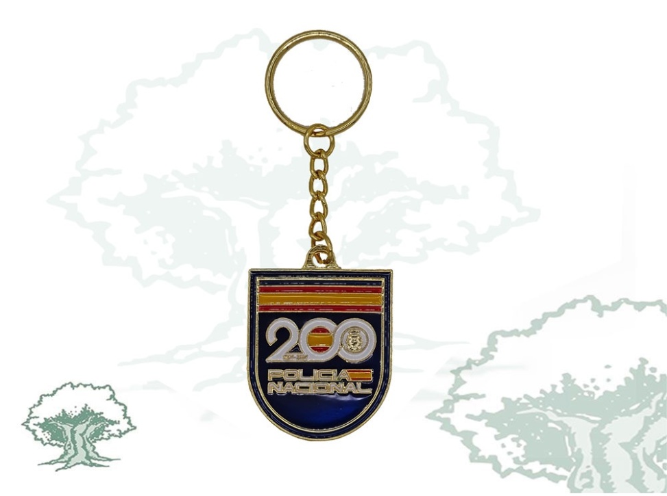 Llavero 200 aniversario Policia Nacional