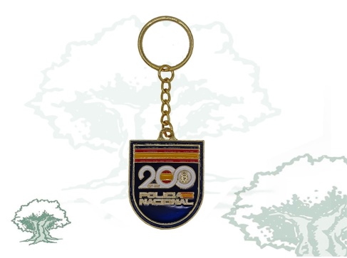 Llavero 200 aniversario Policia Nacional